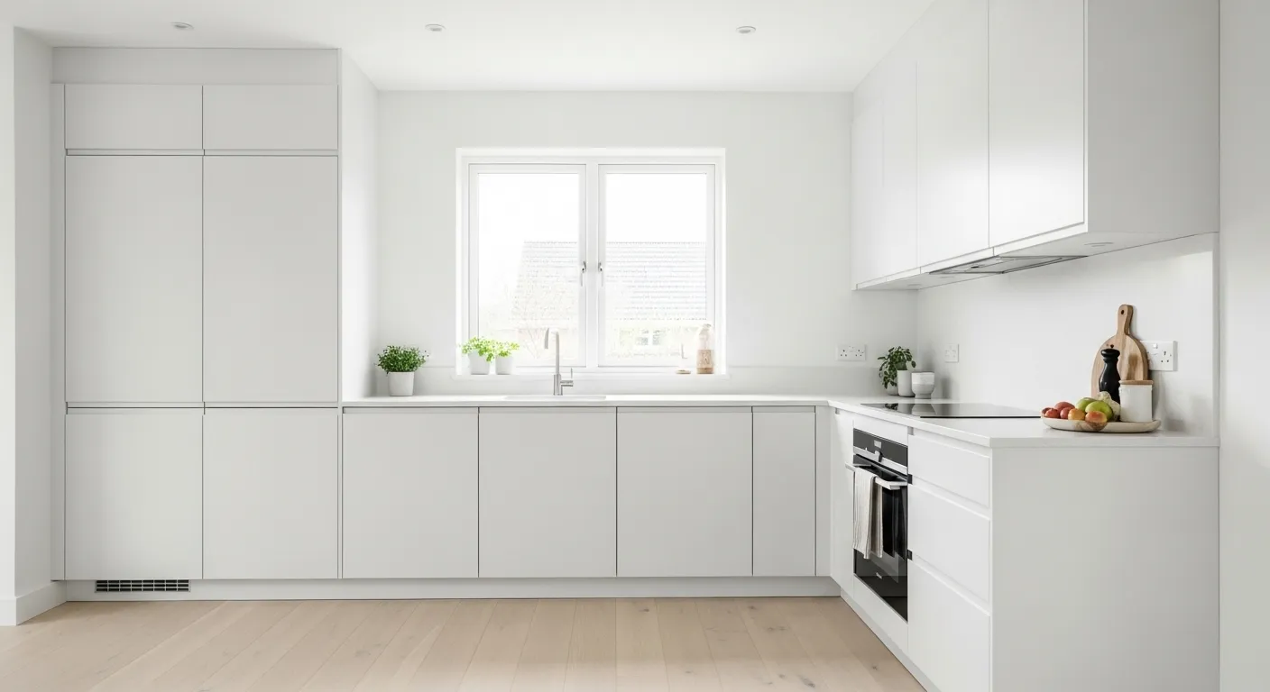 All-White Cabinets