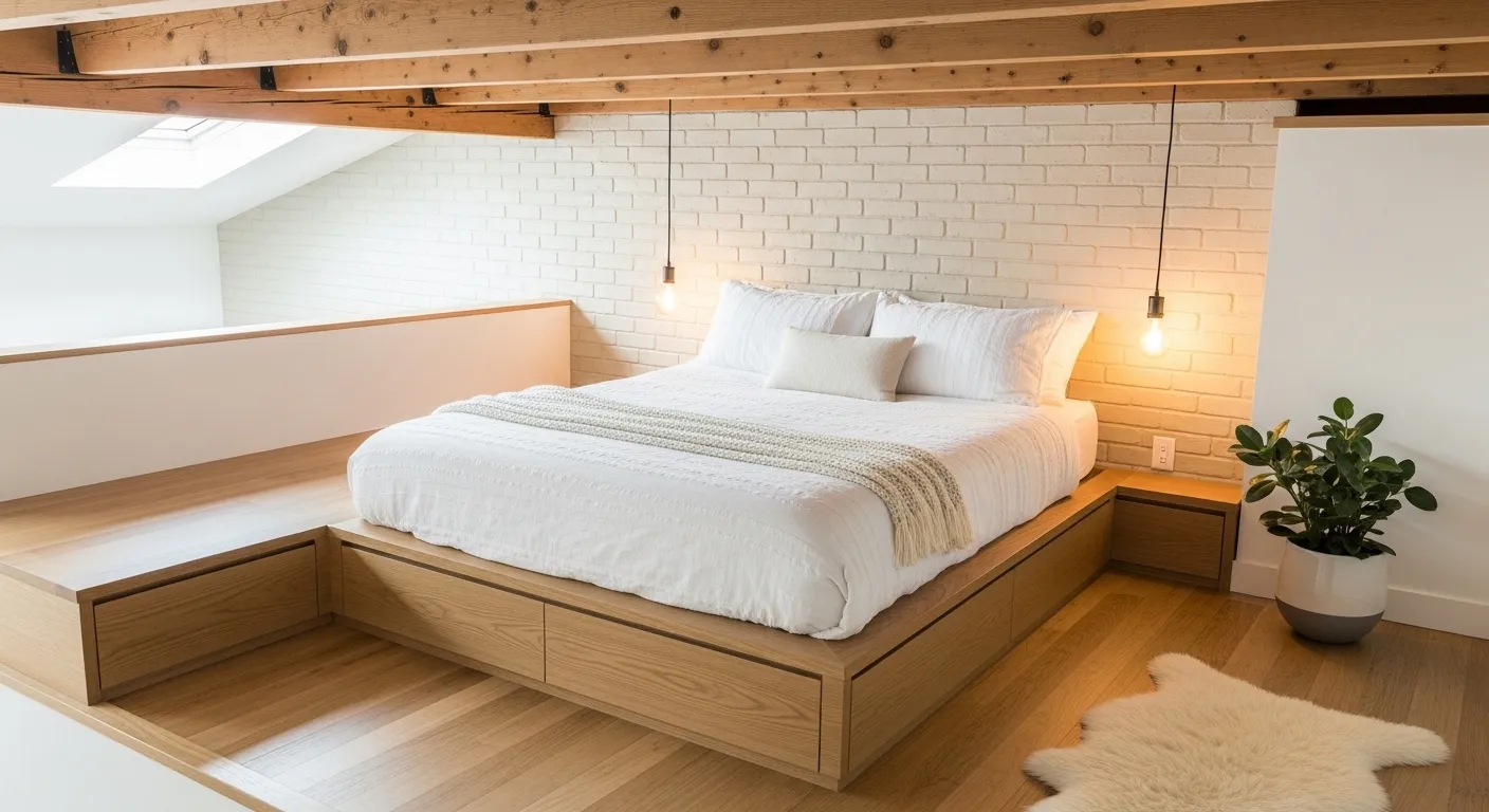 Floating Bed Platform