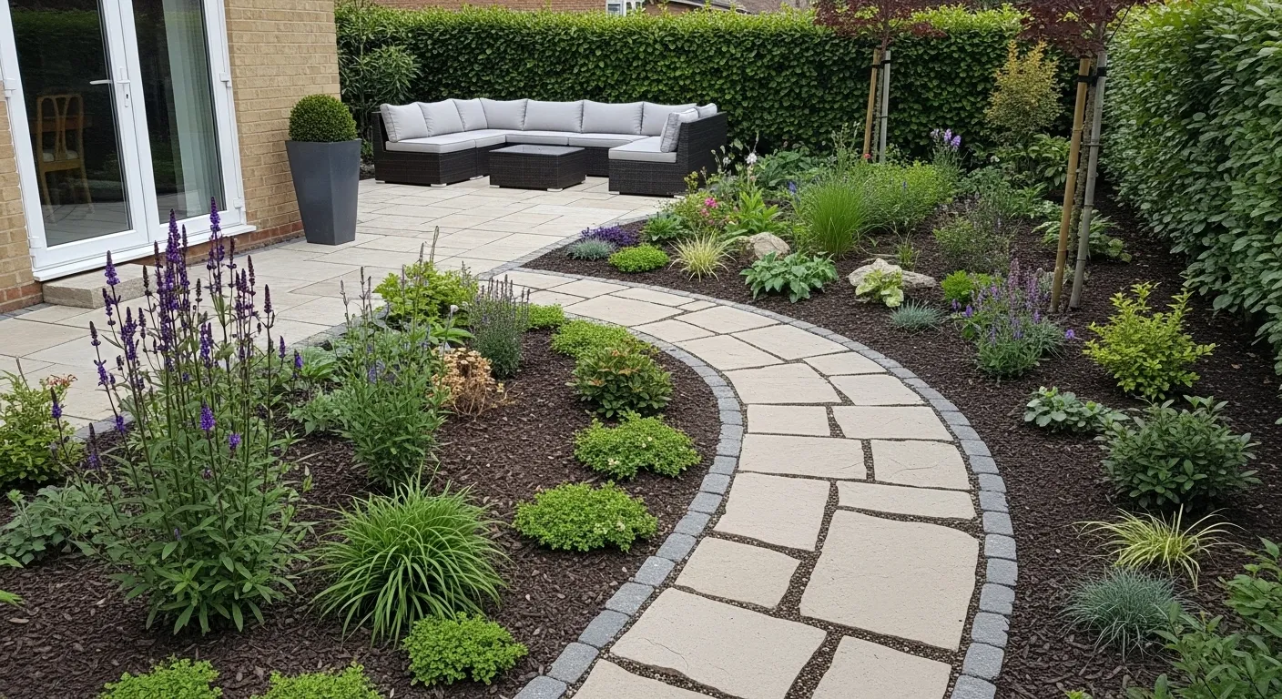 Stone Path Garden