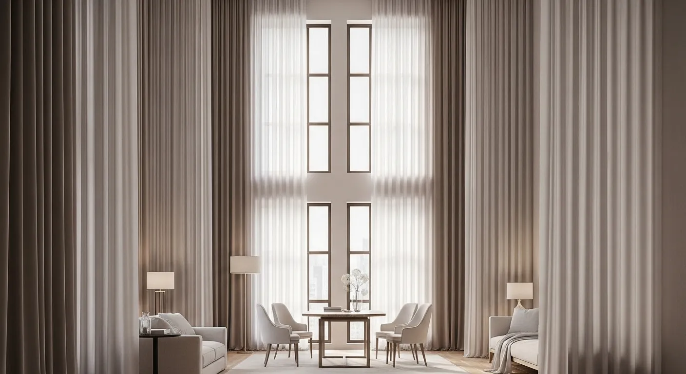 Floor-to-Ceiling Curtains