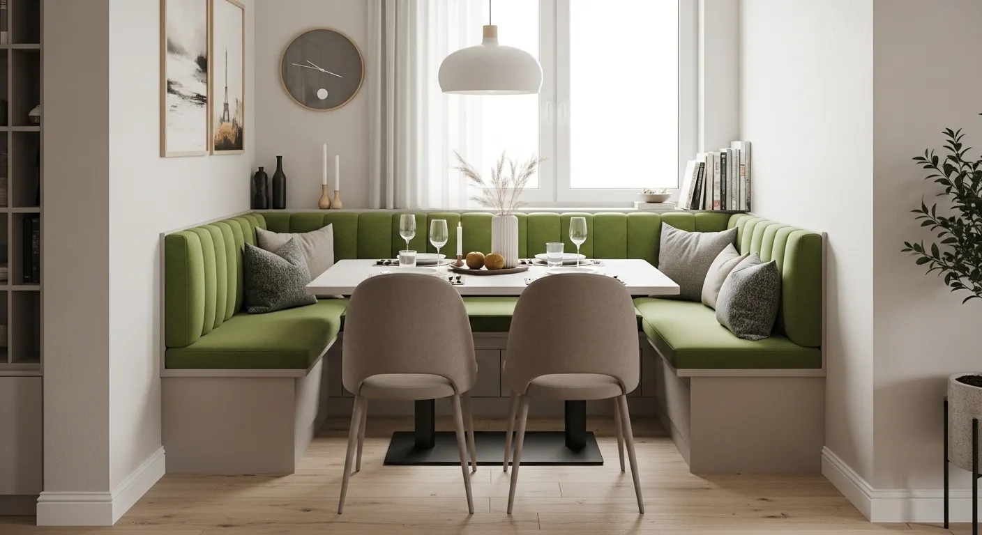 Green Bench Seating