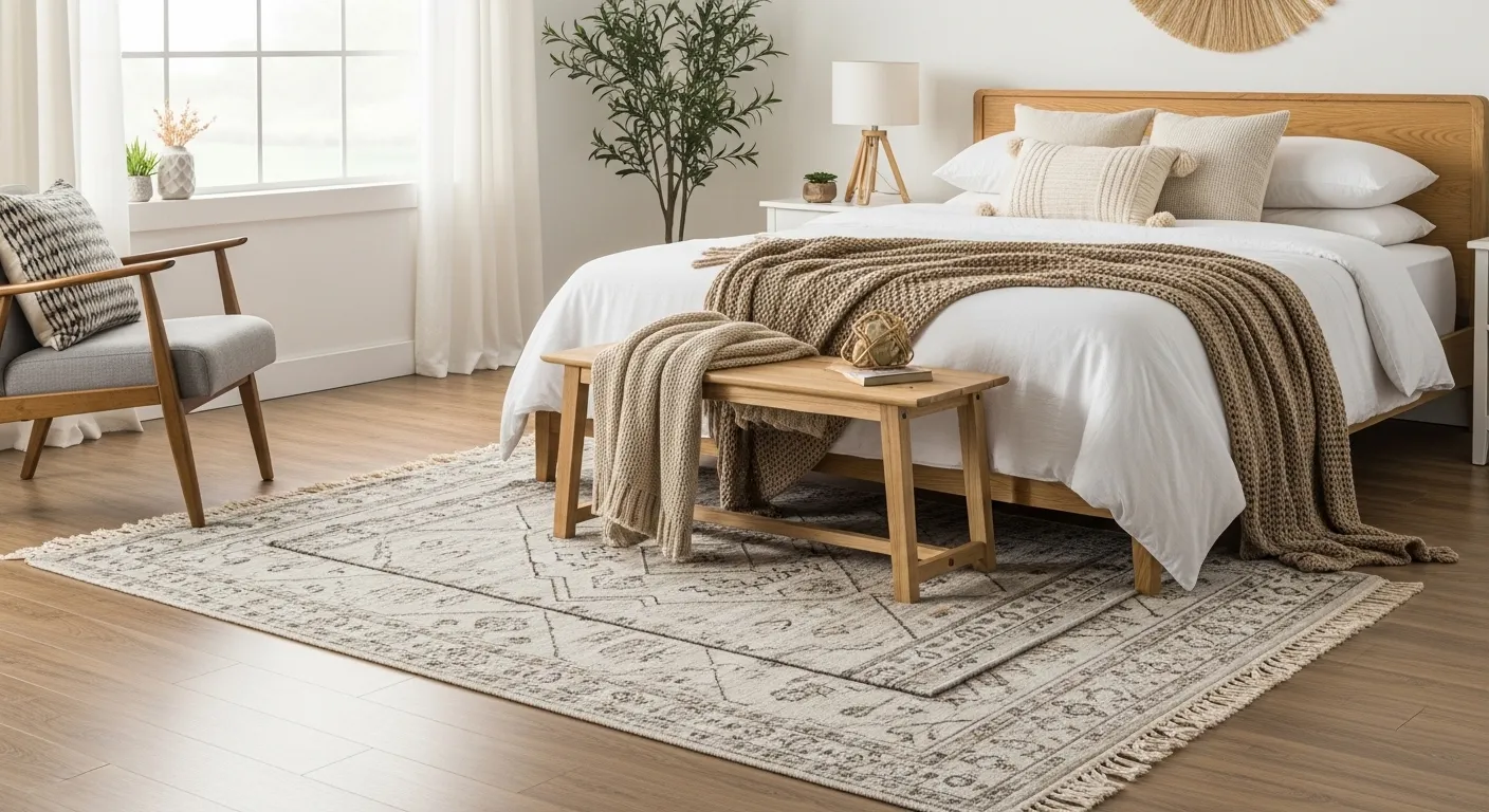 Layered Area Rugs