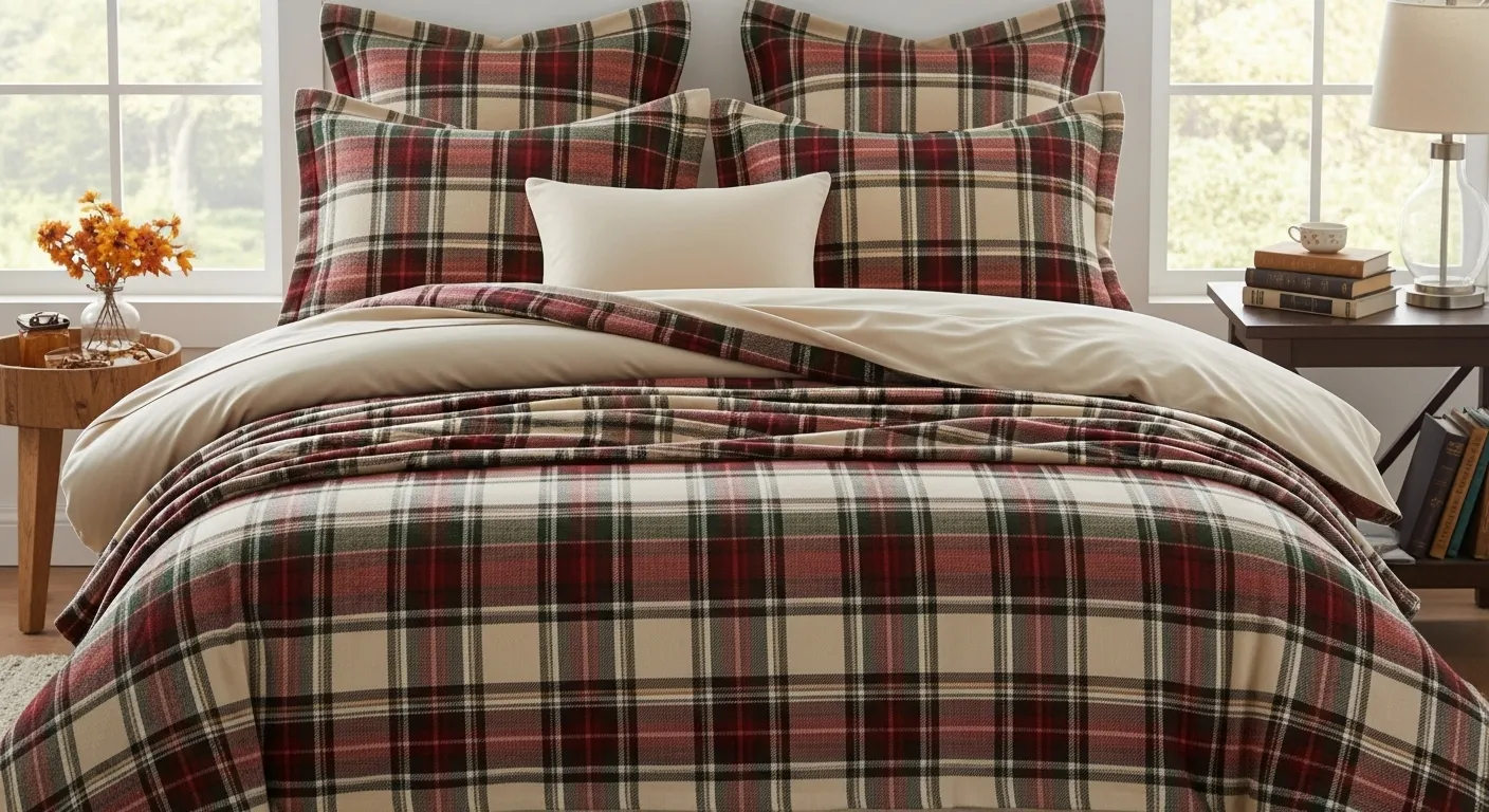 Plaid Flannel Bedding
