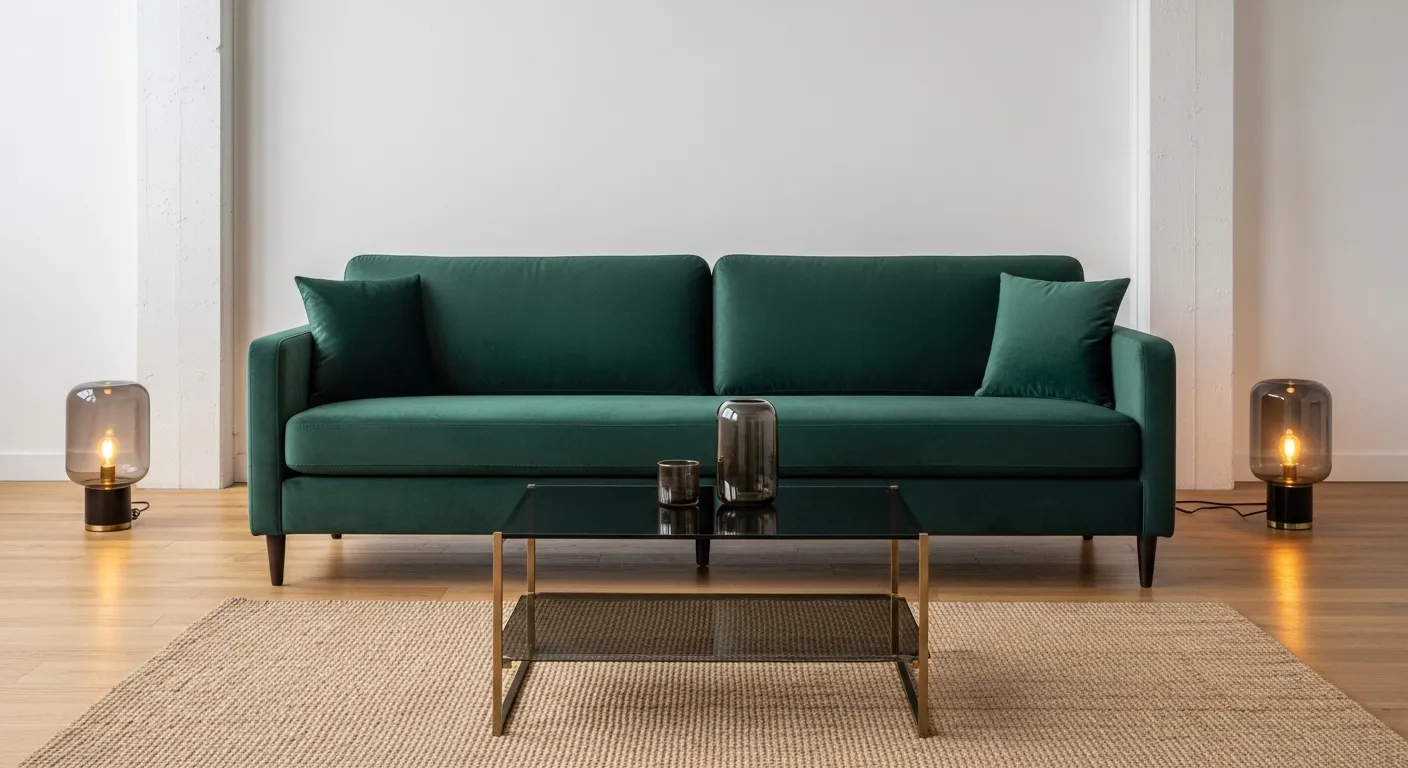 Velvet Sofa Moment