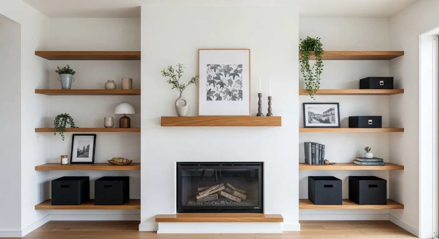 Open Shelf Styling