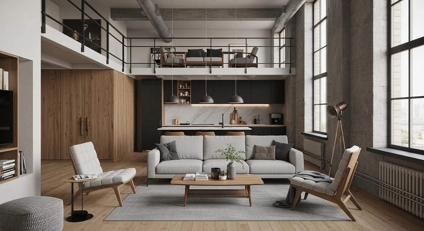 Warm Wood Accents