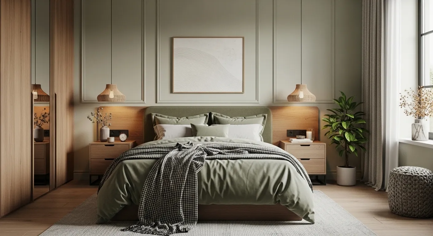 Earthy Green Accents