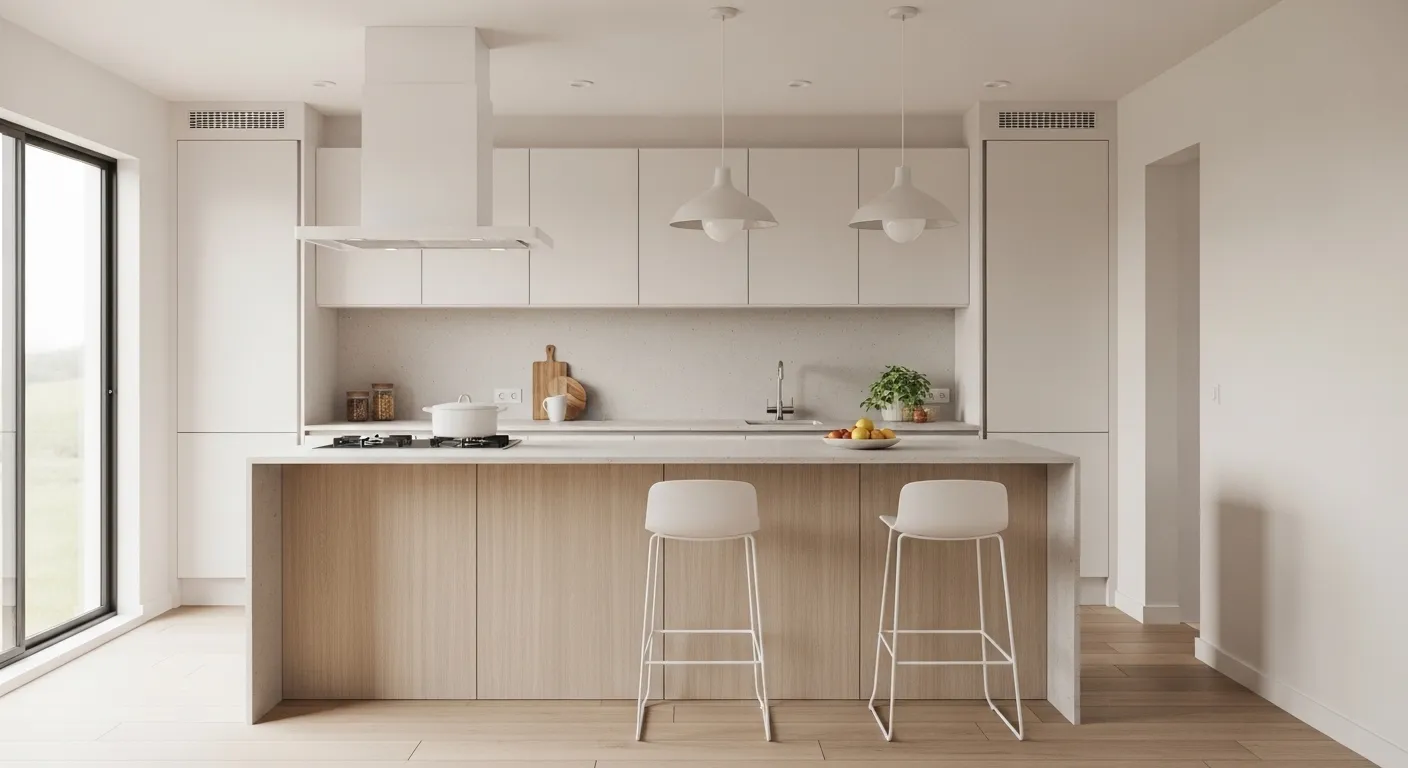Minimal Kitchen Island