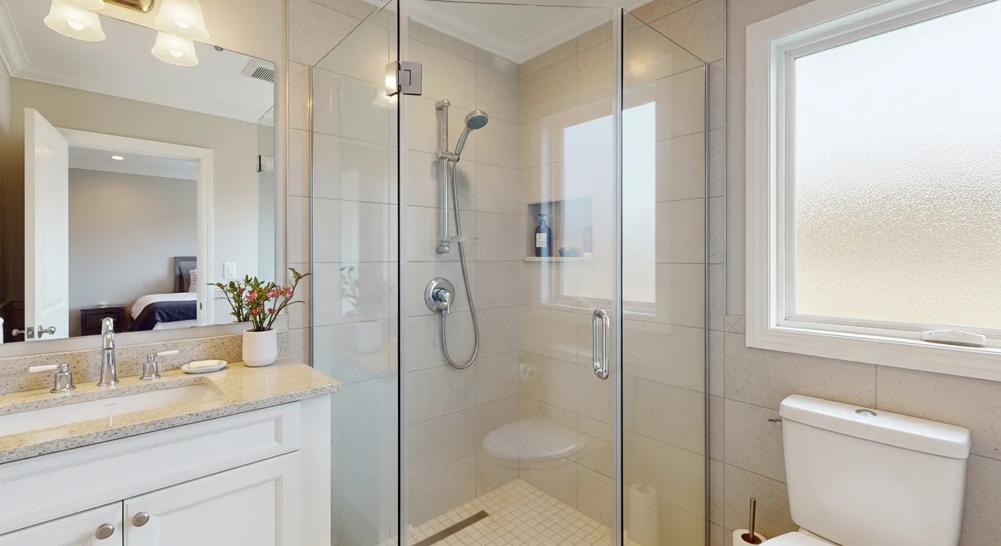 Frameless Glass Shower