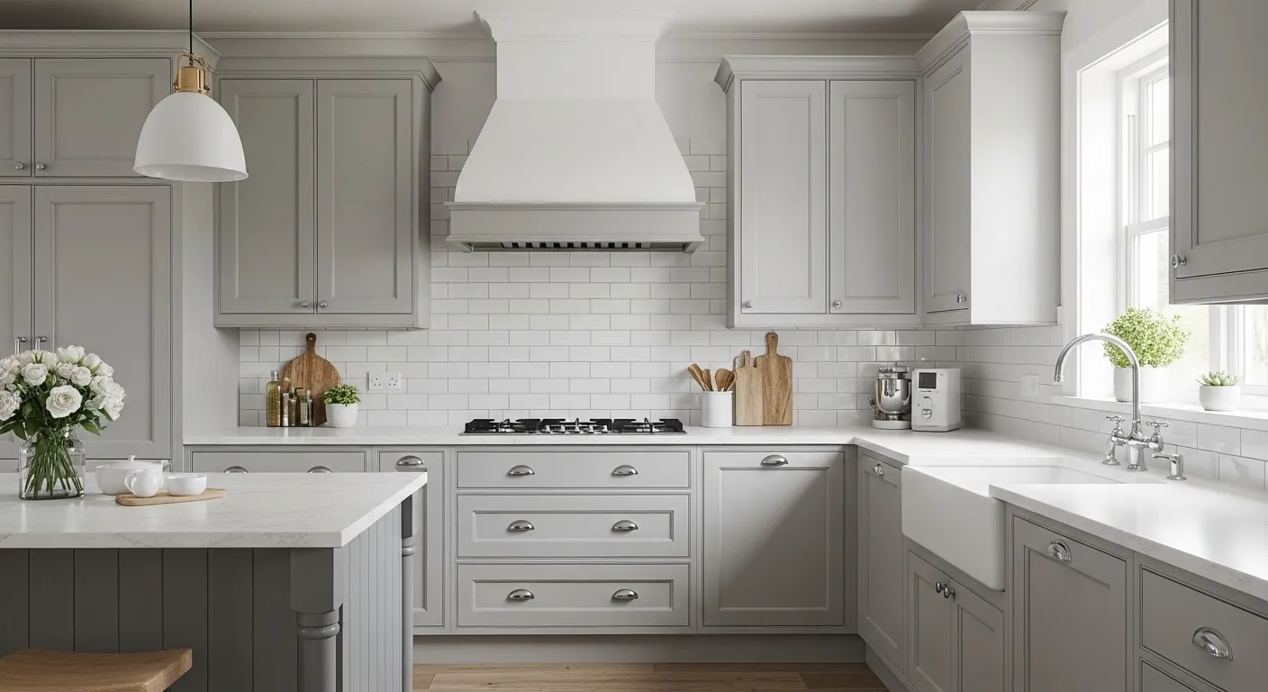 Soft Gray Cabinets