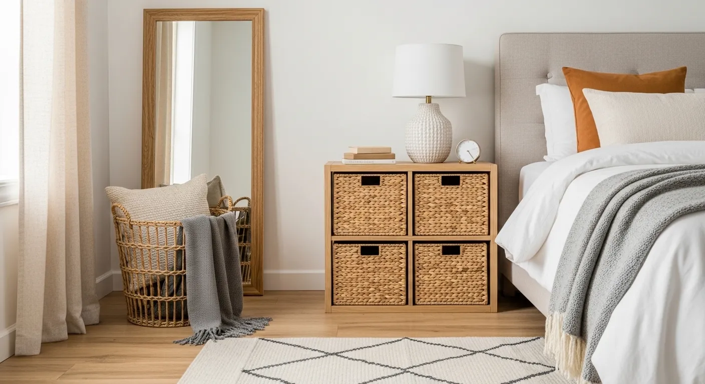 Woven Basket Storage