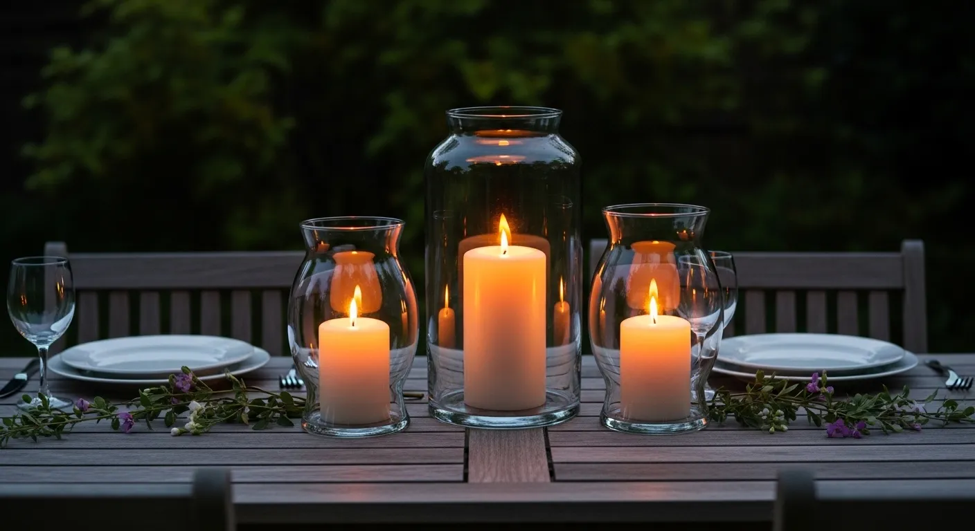 Candlelit Lantern Tables