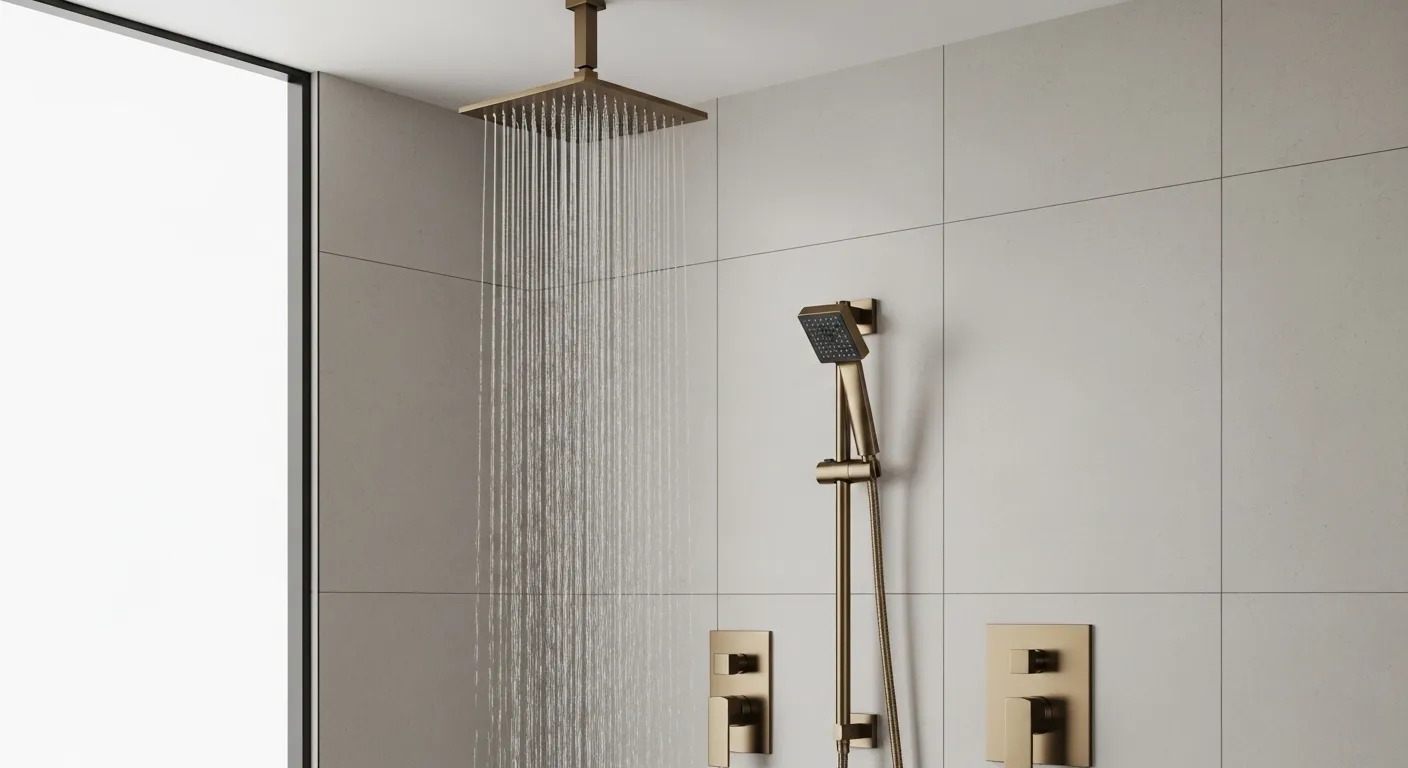 Double Shower Head Setup