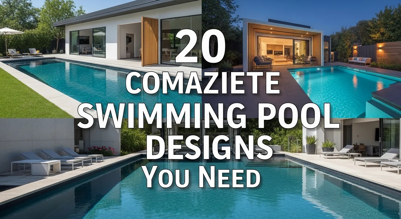 20 Amazing Concrete Swimming Pool Designs You Need