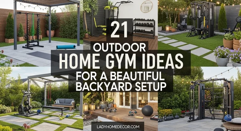outdoor home gym ideas
