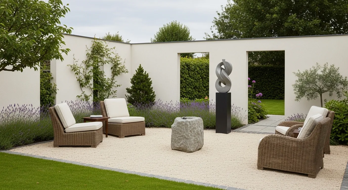 Stone Sculptural Feature