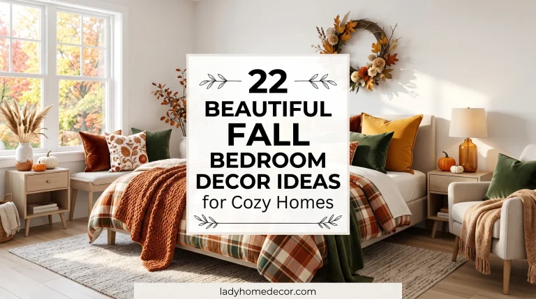 Fall Bedroom Decor Ideas