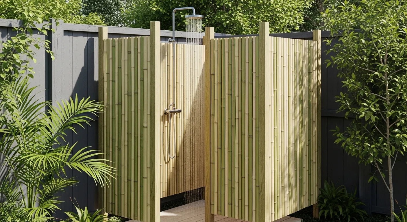 Bamboo Privacy Screen