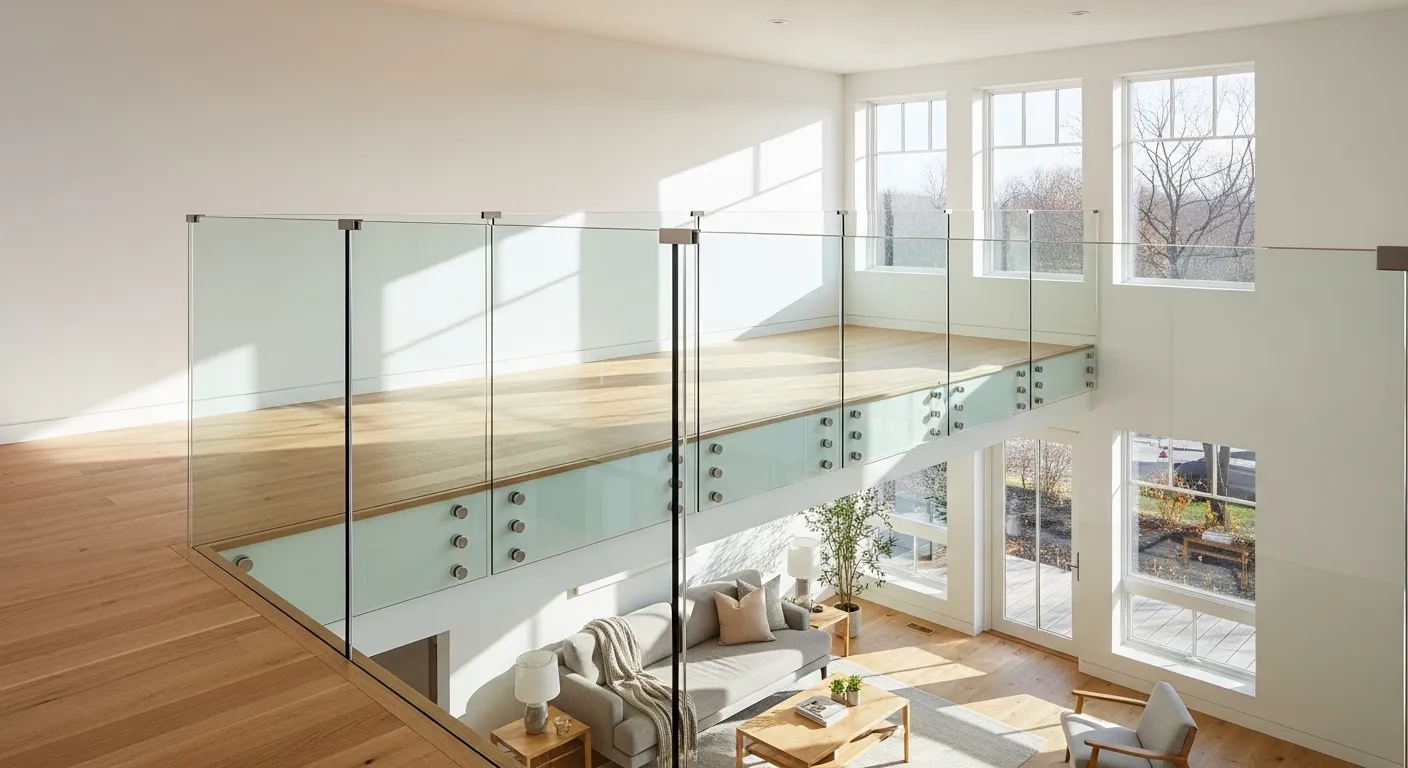 Glass Railing Loft Edge