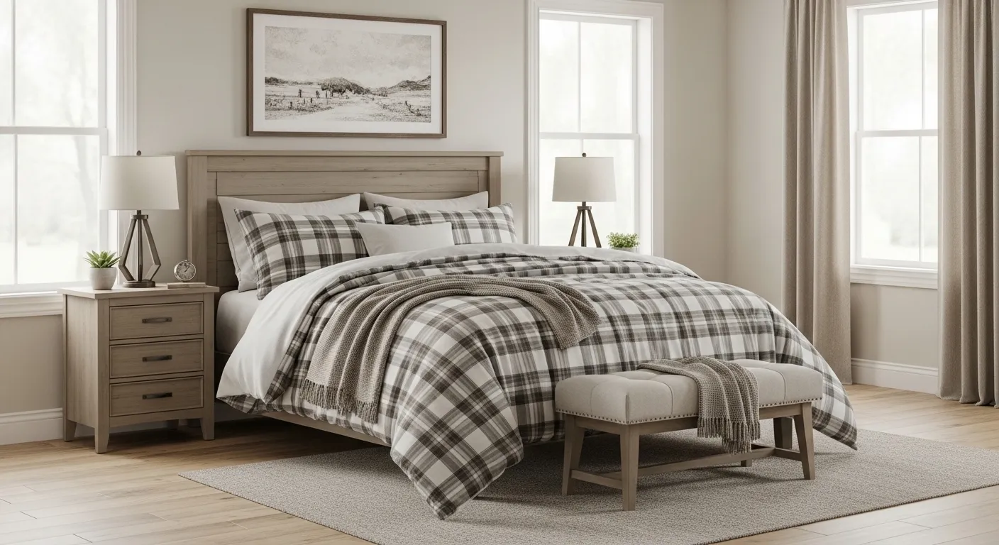 Plaid Bedding Mix