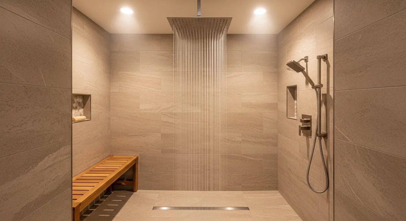 Rainfall Shower Ceiling