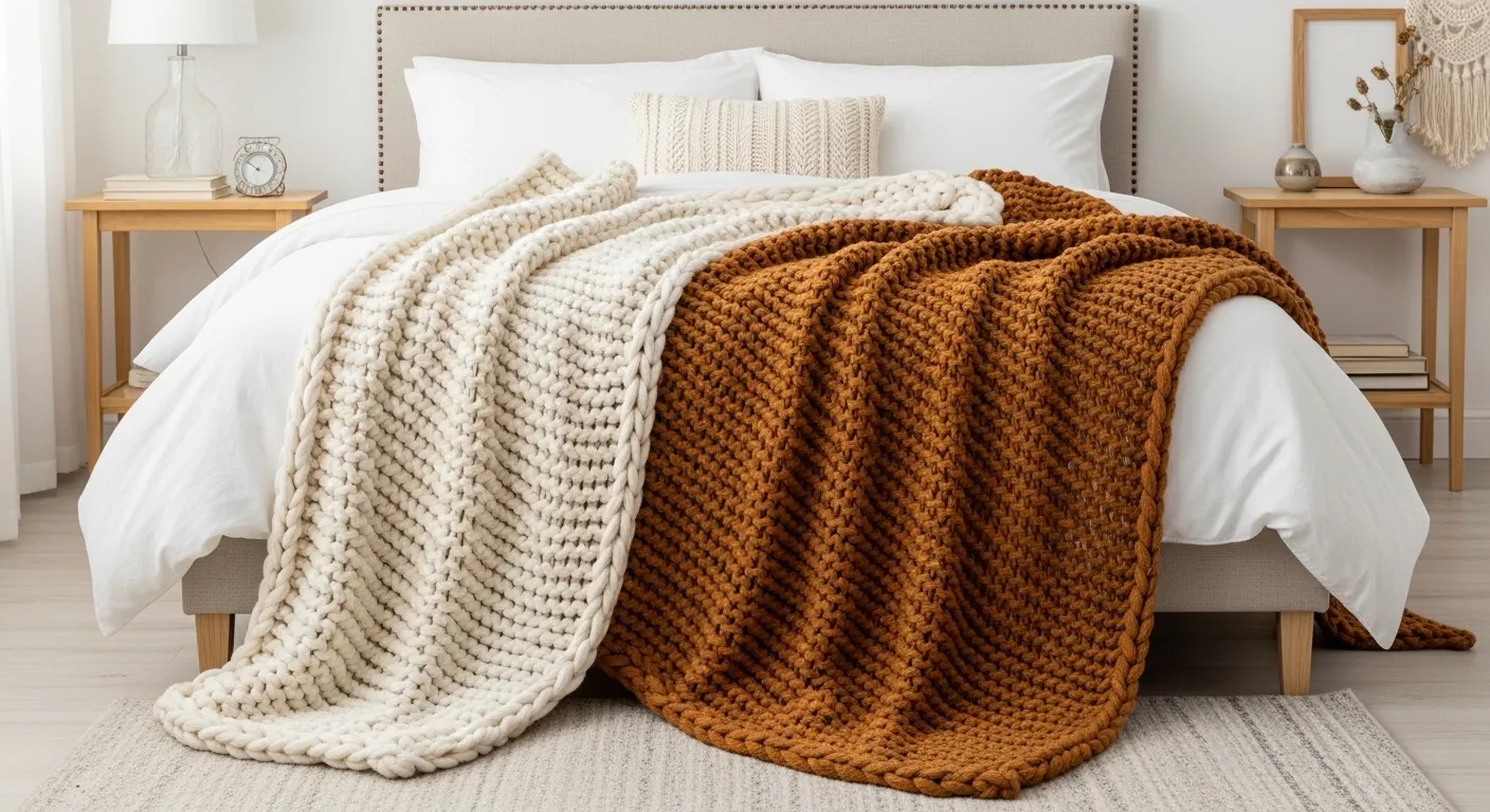 Chunky Knit Throws