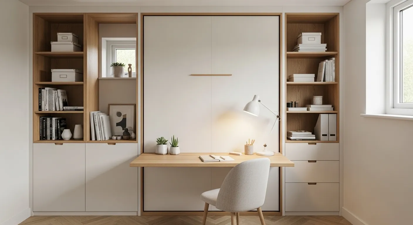 Murphy Bed with Desk