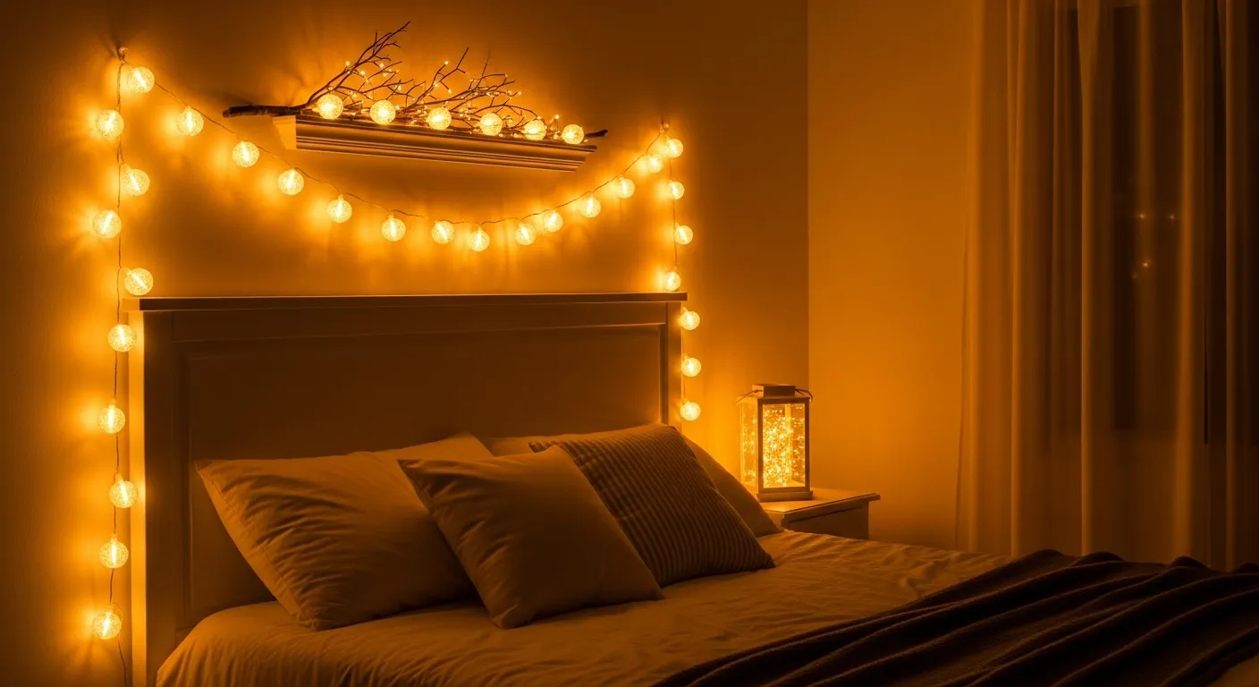 Amber Fairy Lights