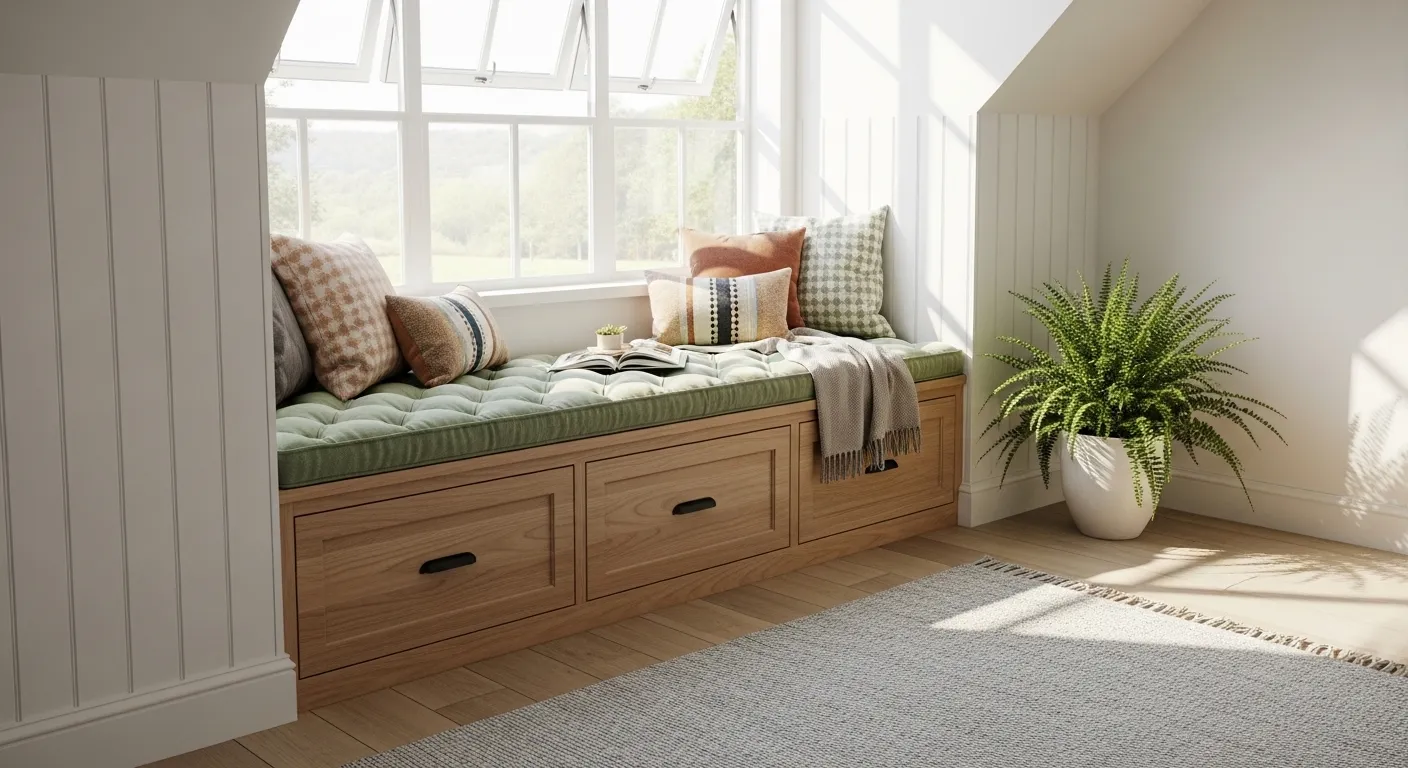 Built-In Window Bench