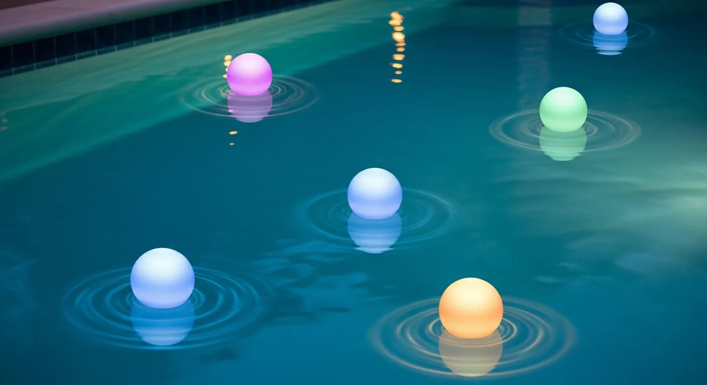 Floating Pool Lights