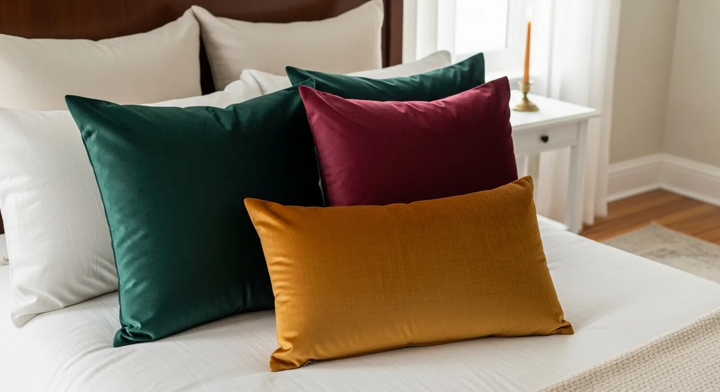 Velvet Pillow Styling