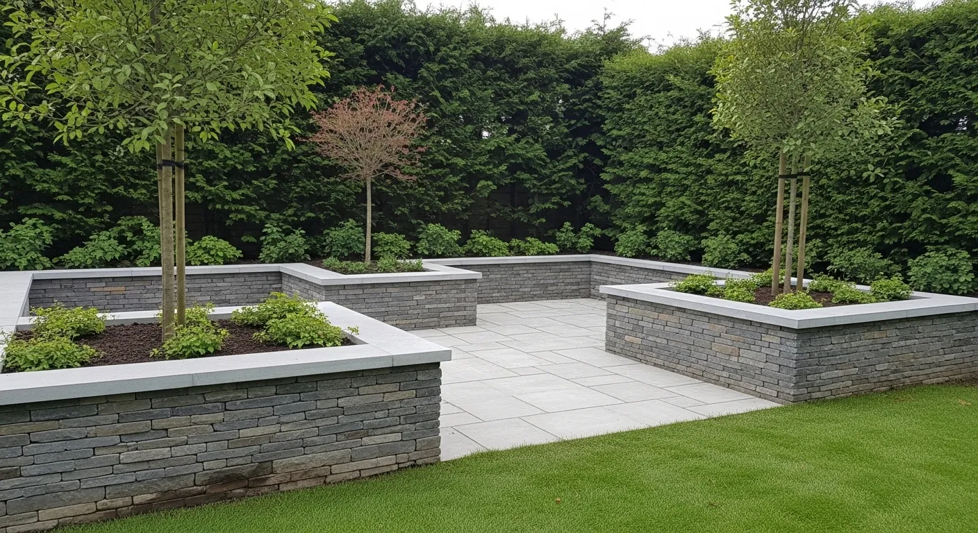 Layered Stone Walls