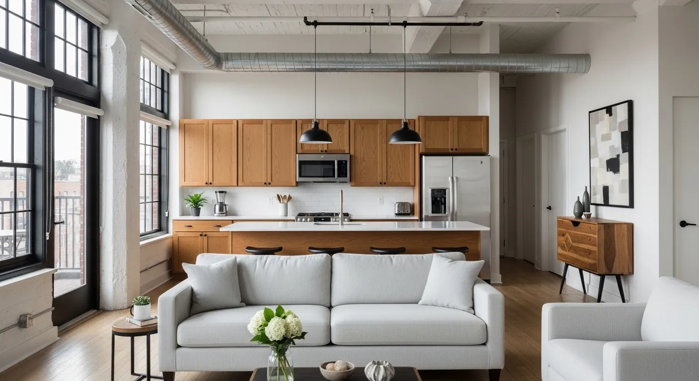 Open Concept Kitchen