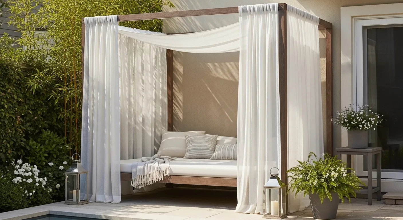Canopy Curtain Corners