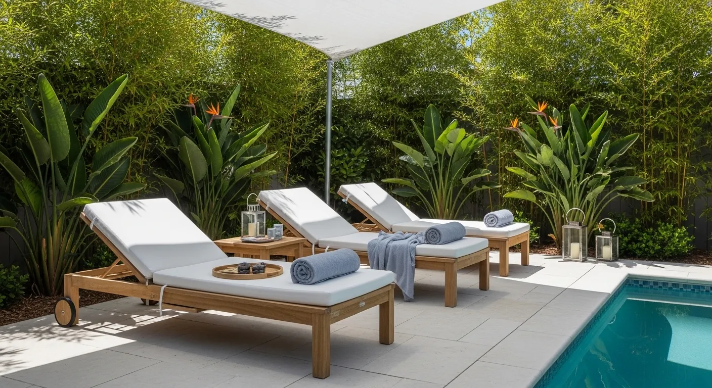 Poolside Cabana Style