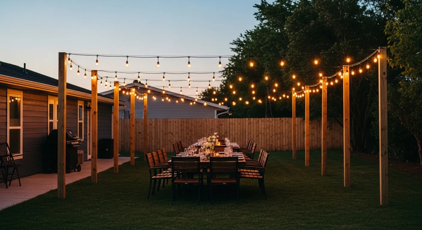 String Light Canopies