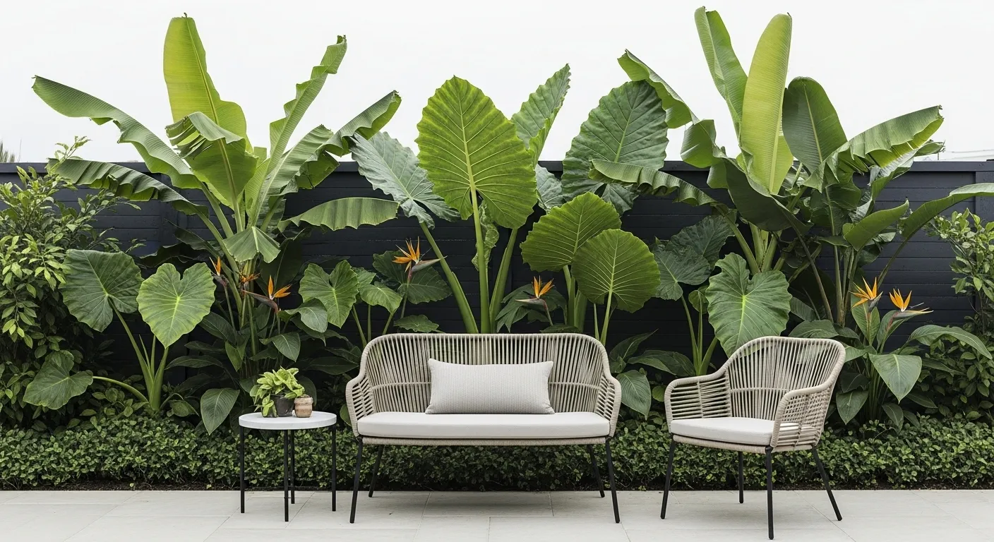 Tropical Leaf Backdrops