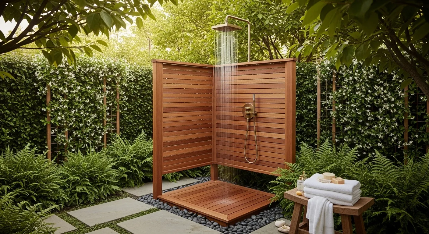 outdoor shower ideas