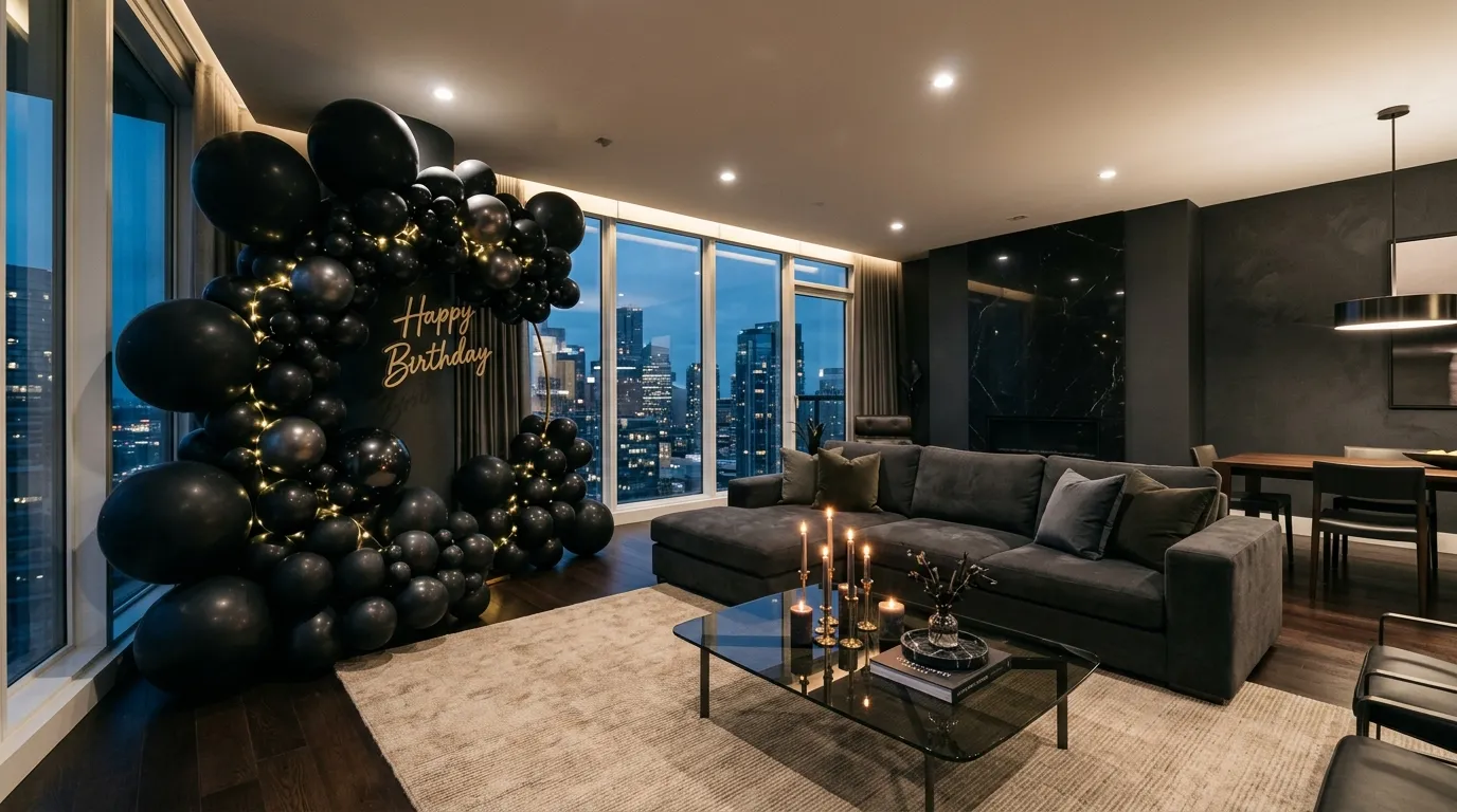 Black Balloon Corner