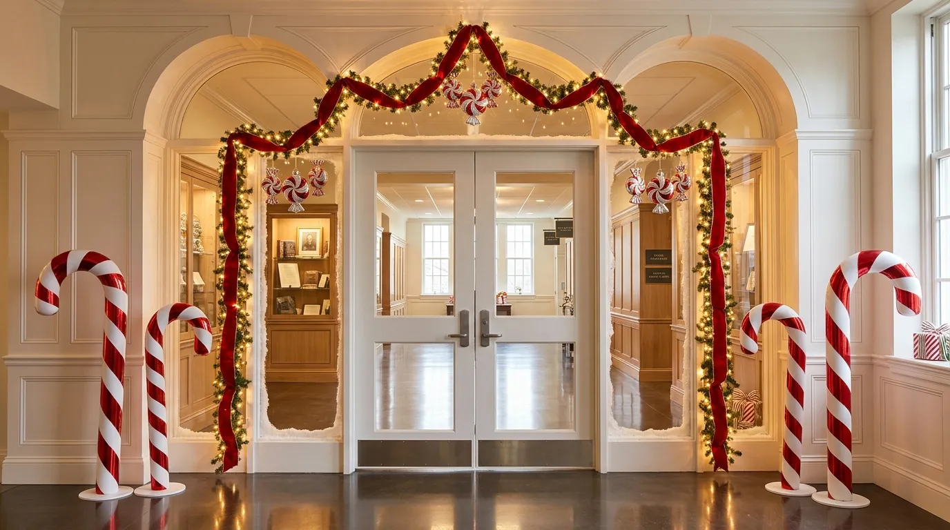 Candy Cane Hallway