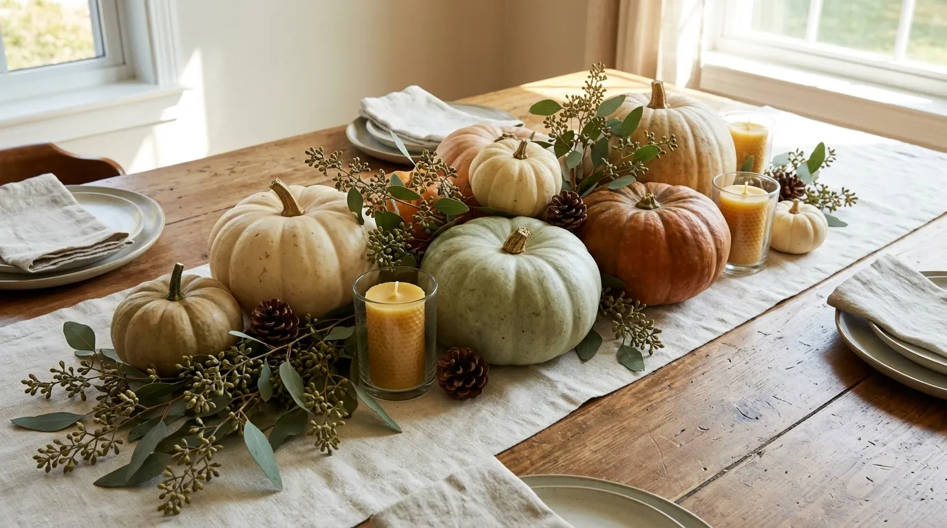 Rustic Pumpkin Centerpiece