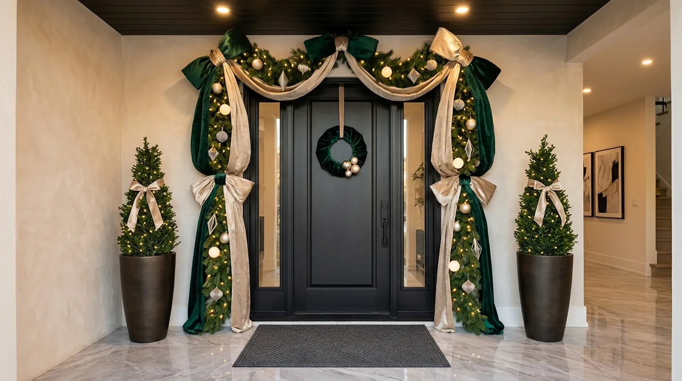 Velvet Ribbon Arch