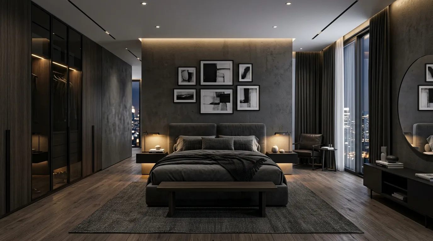 Charcoal Monochrome Palette