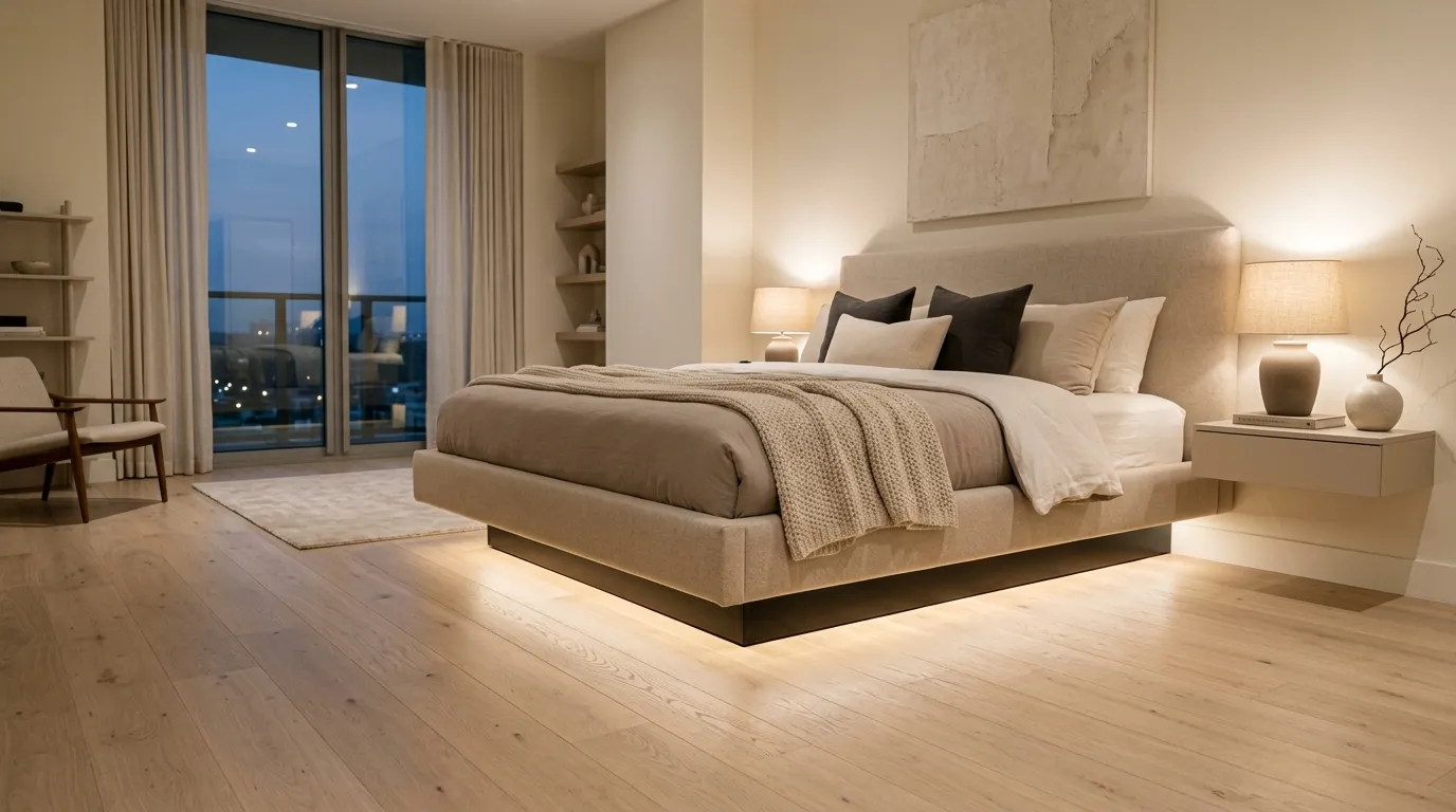 Floating Bed Frame