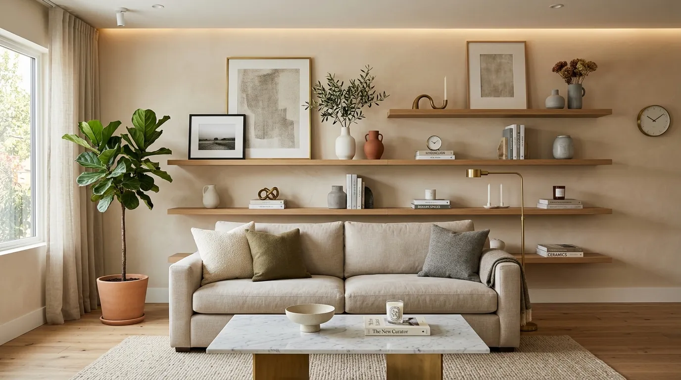 Floating Shelf Display