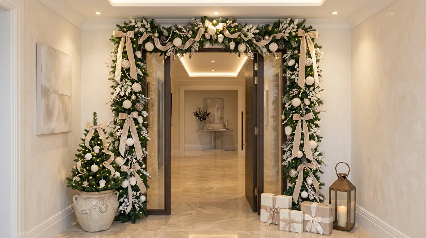 Pearl White Garland