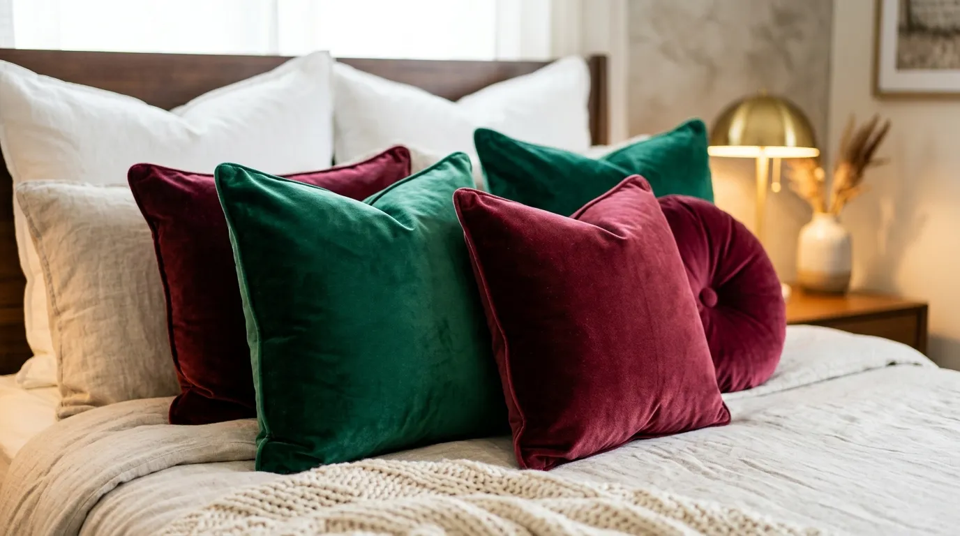 Velvet Throw Pillows