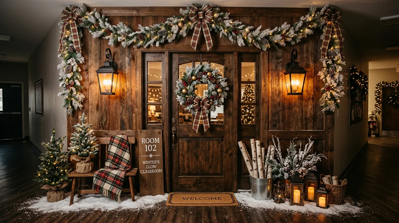 Cozy Cabin Door