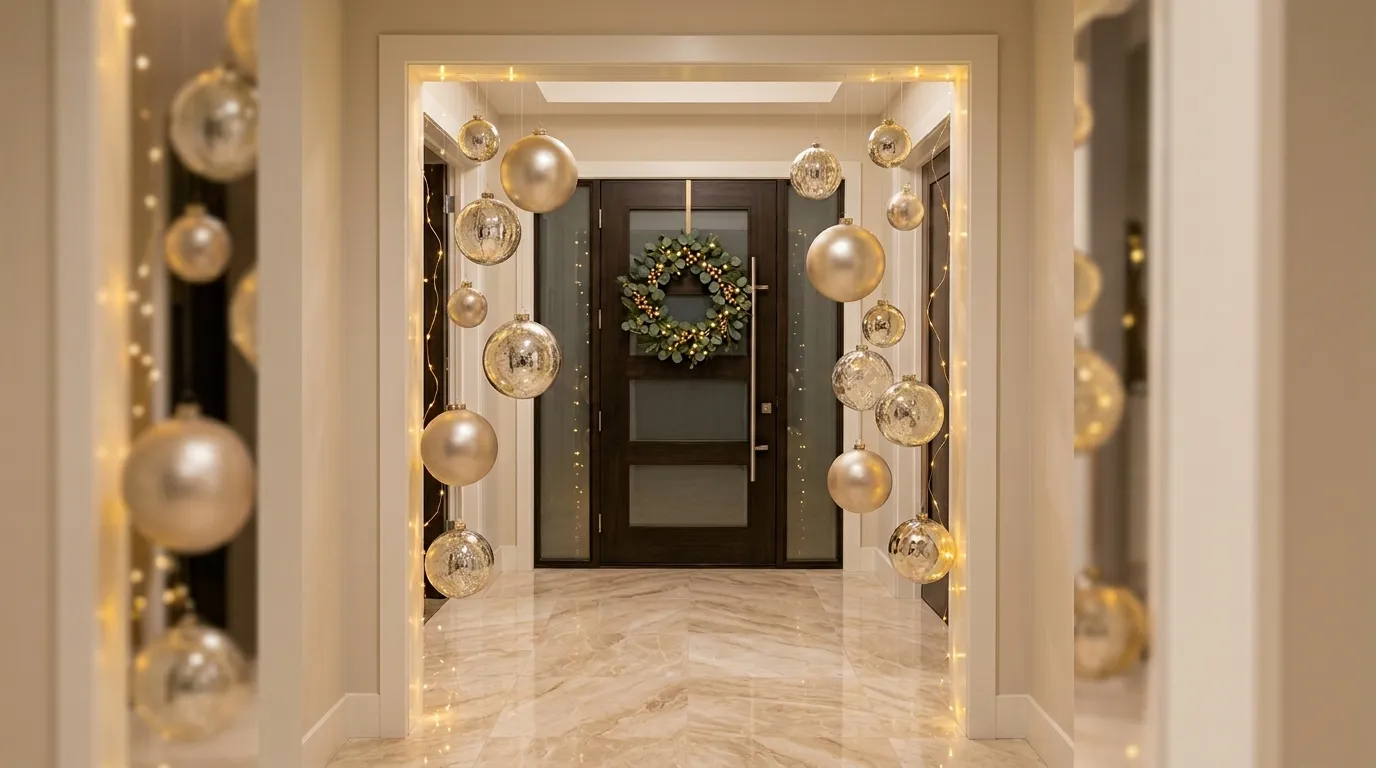 Floating Ornament Cascade