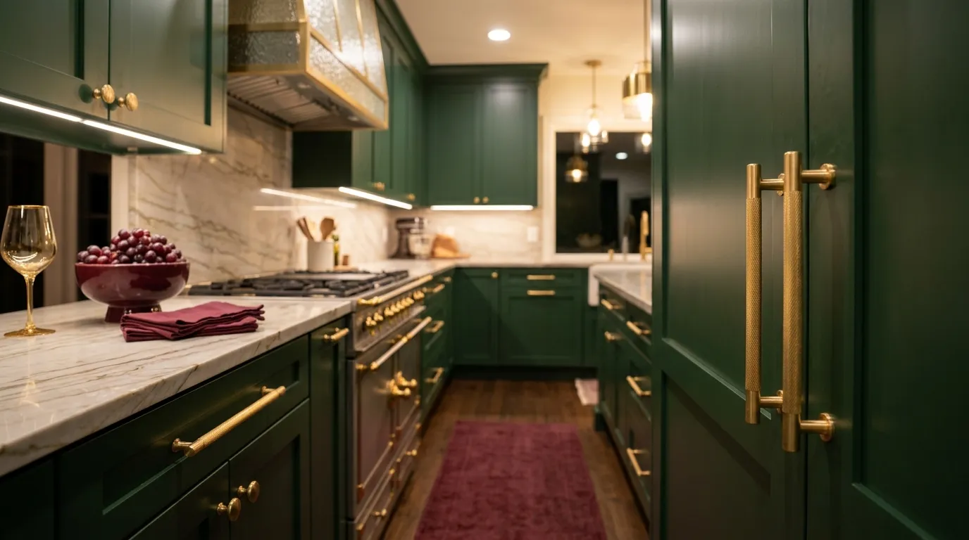 Gold Hardware Accents